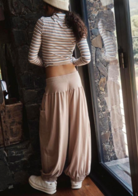 NWOT Free People Up In The Air Pants  thumbnail 2