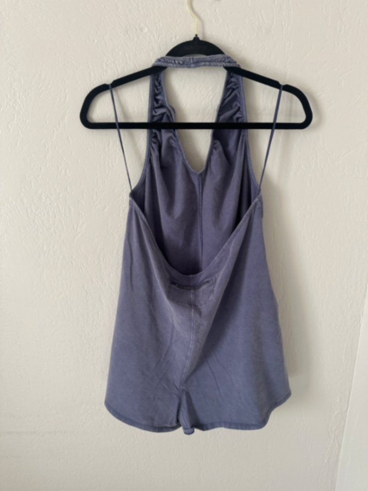 NWOT Free People Hot Shot Halter Romper thumbnail 4