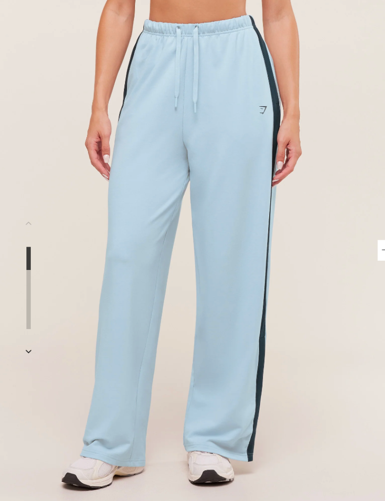 NWT Gymshark Retro Stripe Snap Pant thumbnail 2