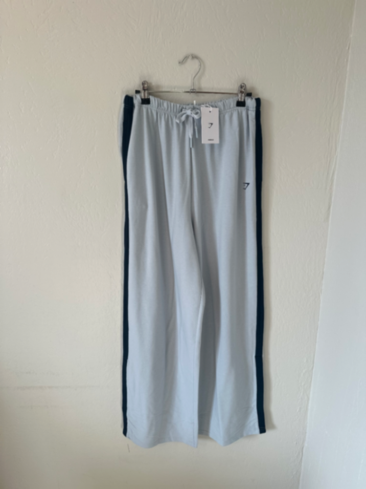 NWT Gymshark Retro Stripe Snap Pant thumbnail 4