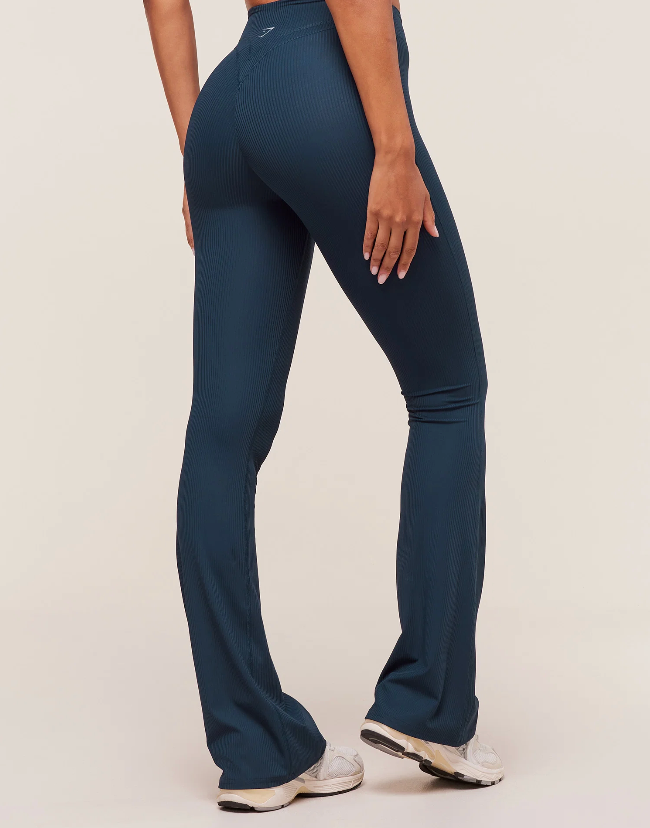 NWT Gymshark Ribbed Flare Leggings