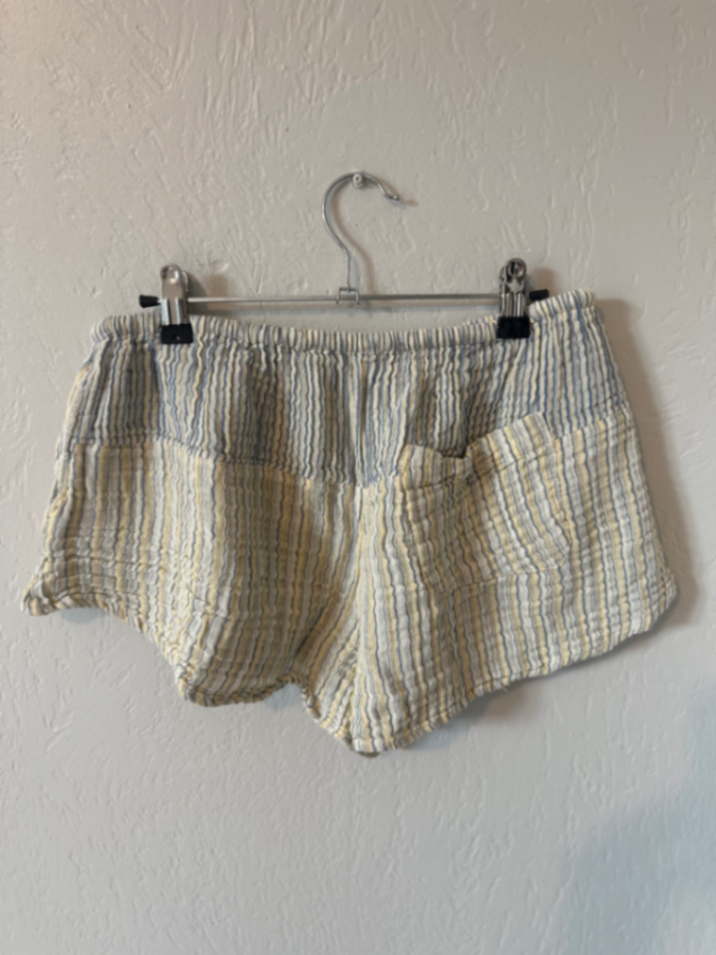 Free People Cotton Striped Lounge Shorts  thumbnail 2