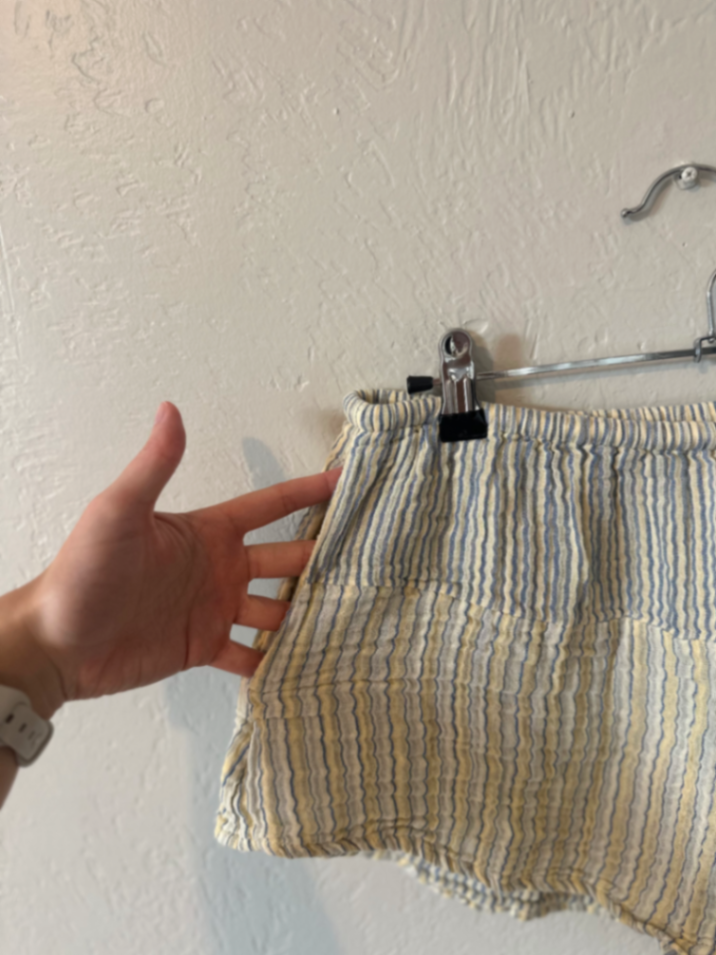 Free People Cotton Striped Lounge Shorts  thumbnail 4