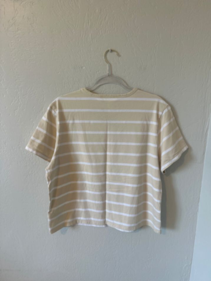 Athleta Striped Short Sleeve T Shirt thumbnail 2