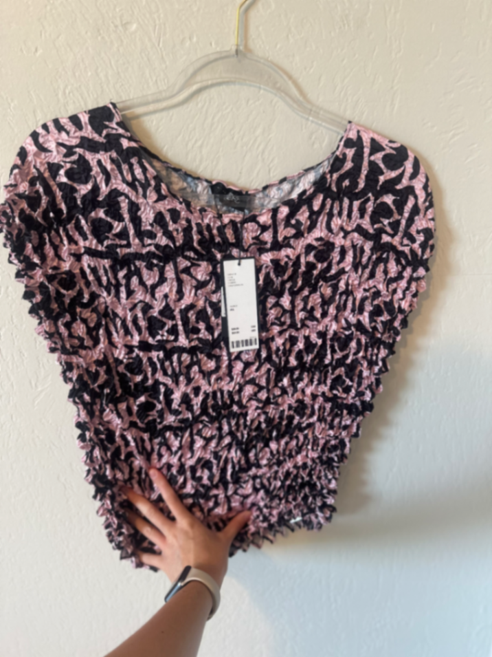 NWT Wasted Paris UO Exclusive Drew Textured Top thumbnail 5