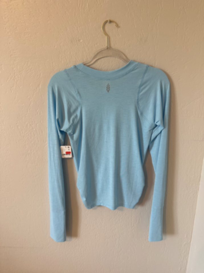 NWT Free People Tempo Ruched Long Sleeve thumbnail 4