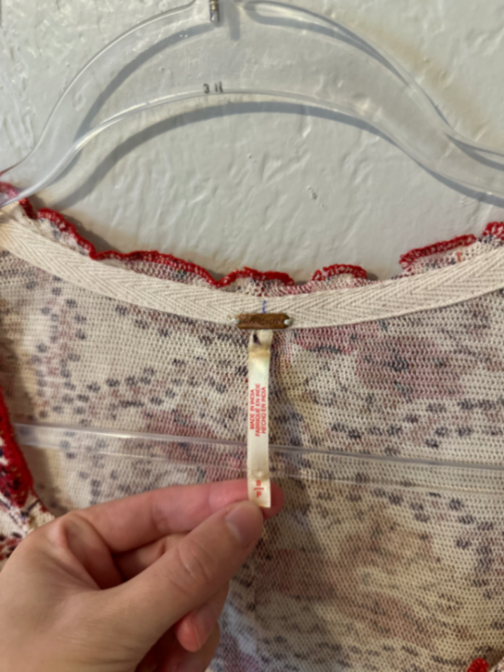 Free People Oh My Baby Tee thumbnail 4